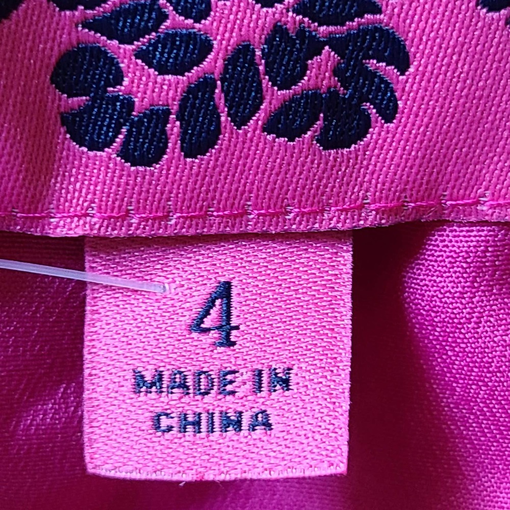 J. CREW 100% Silk Floral Maxi Dress Fuschia Yellow Scoop Neck AP222 Womens 4 NWT - Picture 10 of 14